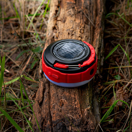 Dobíjecí kempingová svítilna 500lm 3000K-6500K Solární USB-C Powerbank VA0100 VAYOX