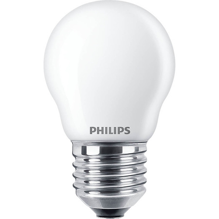 LED žárovka E27 P45 2.2W = 25W 250lm 2700K Teplá bílá vlákno PHILIPS