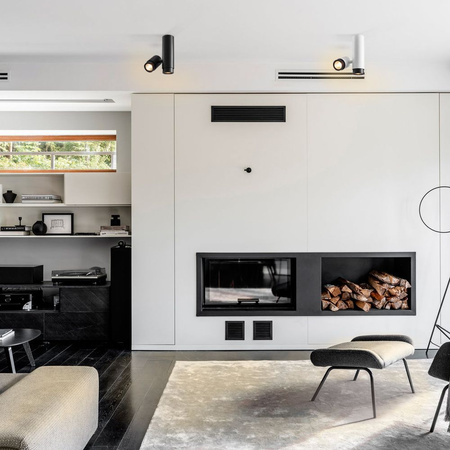 Přisazené svítidlo Stropní svítidlo LED trubice 2xGU10 bílá VIDEX