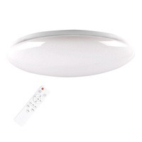 Plafond LED stropní svítidlo 48W 5300lm CCT 120° bílá IP44 Pilotní stmívatelné Pirius Sanico Goldlux