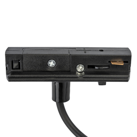 NAPÁJECÍ ADAPTÉR PRO PŘÍPOJNICE MONTÁŽNÍ ZÁKLADNA 1F ČERNÁ LUMILED