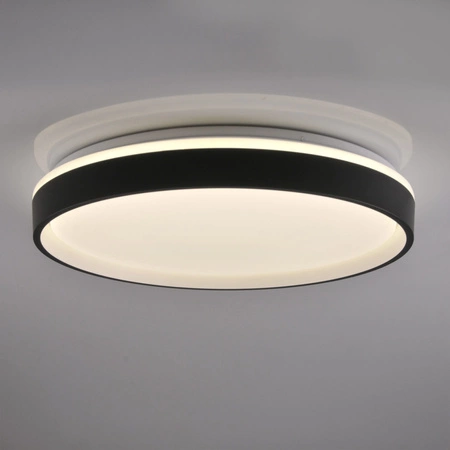 Stropní svítidlo LED Plafond 72W 8000lm CCT 120° White Black IP44 Pilot Dimmable Jadwiga Sanico Goldlux