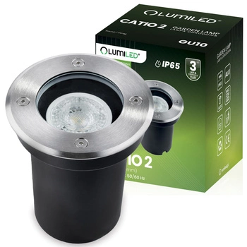 Venkovní osvětlení GU10, IP65 IK09 Kulatá CATIO 2 LUMILED