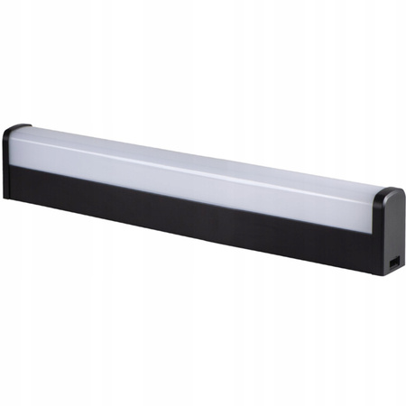 LED nástěnné stropní svítidlo 15W 1600lm 4000K Neutral Rectangular Black IP44 Akvo Kanlux