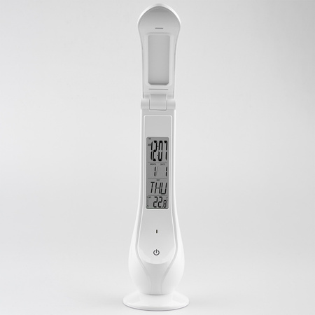 LED noční stolní lampa 4W 5000K USB displej dotykově stmívatelná IDA