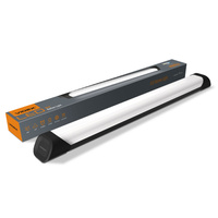 LED povrchové panelové světlo 36W 4000lm 5000K Cold Black Videx