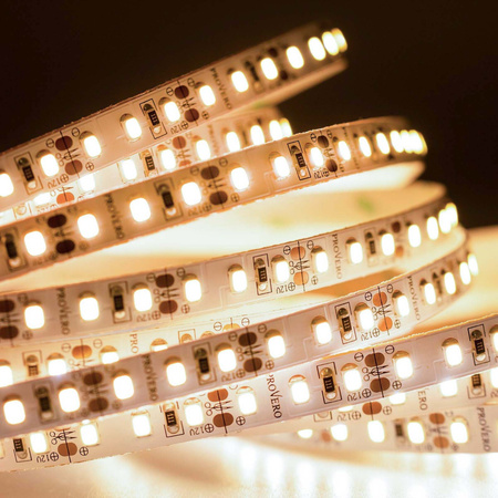 LED pásek 12V 72W 600LED 2835 neutrální bílá 8mm 5m