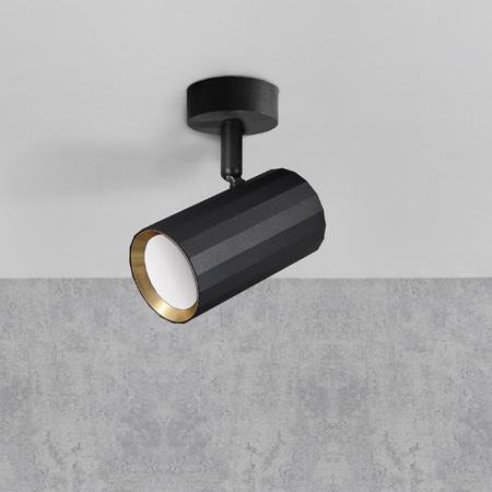 GU10 Black Gold NICEA Sanico Goldlux nástěnné a stropní reflektorové reflektory