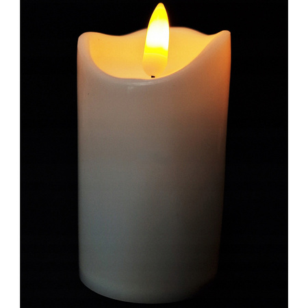 Elektrická náplň LED svíčka s efektem plamene 9,5 cm