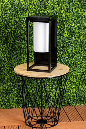 LED venkovní solární lampa zahradní stojící 3000K IP44 28.5cm soumrakový senzor