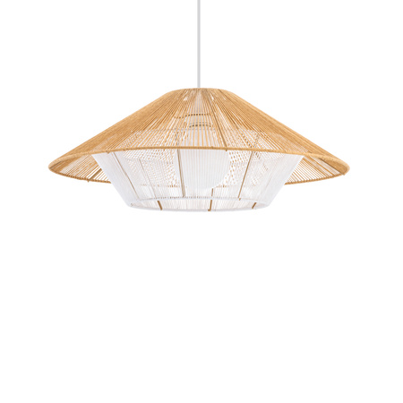 E27 Bílé skandinávské závěsné stropní svítidlo JAPANDI M 11157 Nowodvorski