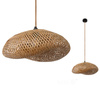 Bambusová dekorativní závěsná lampa E27 Brugia Kobi