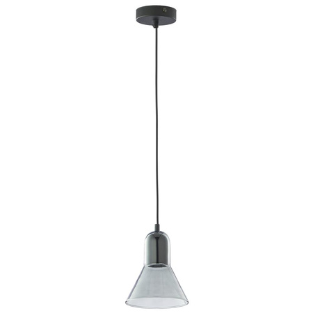 VICHY BLACK S Závěsné stropní svítidlo Black Graphite Glass Elegant GU10 2430 TK Lighting