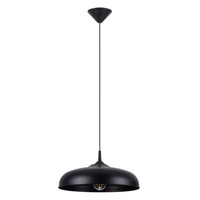 GINA E27 černá skandinávská stropní závěsná lampa SOLLUX