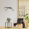 Stropní závěsné svítidlo LED 35W 4600lm 4000K neutrální 120° černá LEA Sanico Goldlux