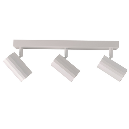 Nástěnné a stropní bodové svítidlo 3x GU10 White Gold NICEA Sanico Goldlux