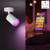 Bílá a barevná ambientní lampa Philips HUE Fugato 1x4,2W Bluetooth Zigbee