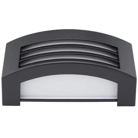 Zahradní nástěnné svítidlo. elevace. venkovní svítidlo E27. tmavě šedá IP54