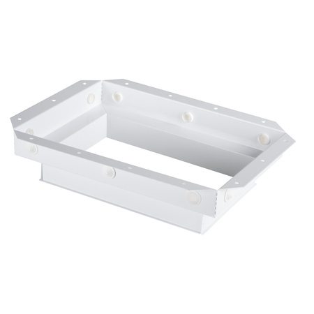Kazetový podlahový výlevkový box bílý BIURO+ Kanlux