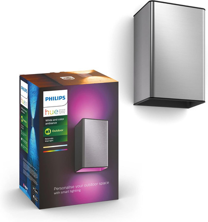 Venkovní nástěnná lampa Philips HUE Resonate Lantern 17464/47/P7