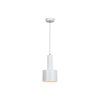 E14 Bílé minimalistické závěsné stropní svítidlo Elliot Rabalux