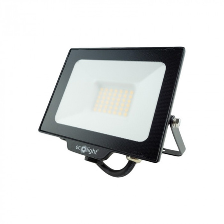 LED reflektor reflektor 30W 2700lm 3000K teplá bílá IP65 NL-1 Ecolight
