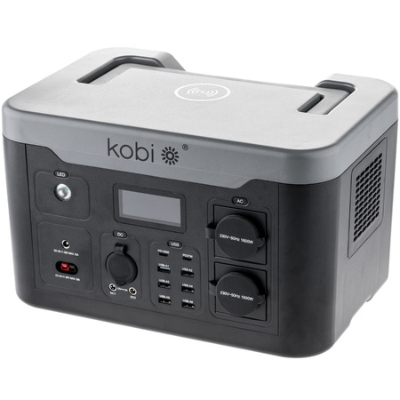 Energy Bank Powerbox Přenosná mobilní napájecí stanice 1800W Premium KOBI
