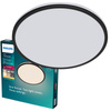 Plafond LED stropní svítidlo OZZIET 18W 2700K 30cm černé kulaté PHILIPS stropní svítidlo s povrchovou montáží