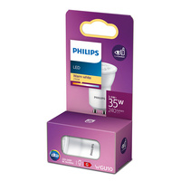 LED žárovka GU10 MR11 3.5W = 35W 250lm 2700K Teplá bílá 36° PHILIPS