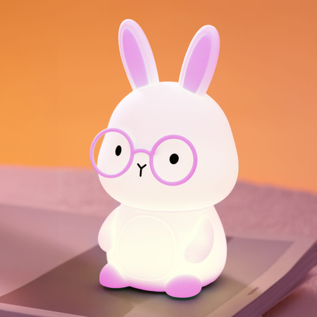 Sanico Goldlux LED Rabbit 1W 3000K RGBW Pink Stmívatelná dekorativní lampa Flora