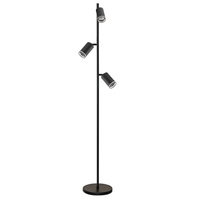 Stojací lampa 3x GU10 PARIS černá Sanico Goldlux