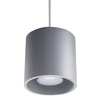 ORBIS GU10 Závěsné stropní svítidlo LED šedé SOLLUX