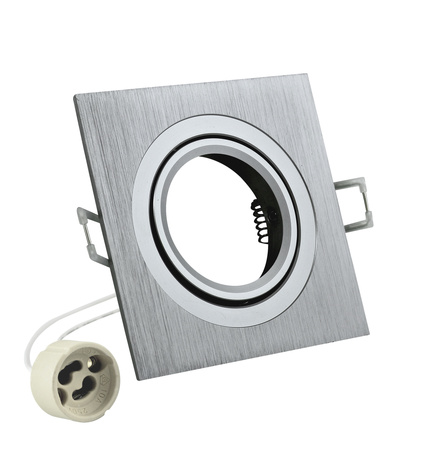 POHYBLIVÉ Stropní svítidlo JIŽNÍ OPÁL GOLDLUX (Polux) SR. KARTÁČOVANÝ