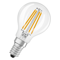 LED žárovka P45 E14 2,5W = 40W 470lm 2700K Warm Dimmable 300° Filament Performance Class Ledvance
