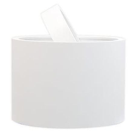 Halogenový reflektorový bodový reflektor GU10 s povrchovou montáží, kulatý, pohyblivý, bílý Masterled