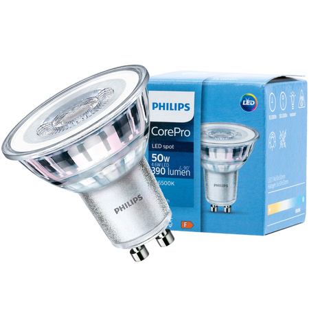 LED žárovka GU10 4.6W = 50W 390lm 6500K Studená bílá 36° PHILIPS