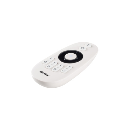 Dálkové ovládání pro CCT LED páskový ovladač bílý 4 zóny 1,5V baterie REMOTE Kanlux