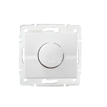 Regulátor stmívání otočný 500W + filtr bílý LOGI Kanlux