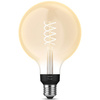LED Globe E27 G125 7W 2100K Warm Filament PHILIPS HUE White Bluetooth Zigbee žárovka