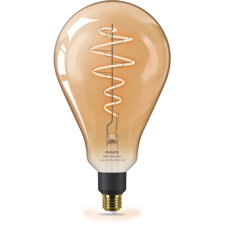 LED žárovka E27 PS160 6W = 25W Filament Amber SMART WiFi Philips WiZ