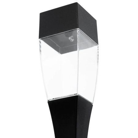 LED solární zahradní lampa 5500-6000K IP44 soumrakový senzor