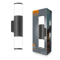 Venkovní nástěnné svítidlo IP54 2x GU10 Grey Videx