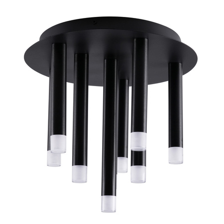 Stropní svítidlo pro povrchovou montáž 9x G9 Black Glam Sanico Goldlux