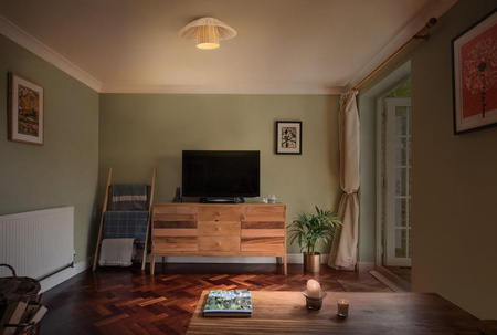 Dekor E27 Bamboo Brown Dekor Ledvance Stropní svítidlo