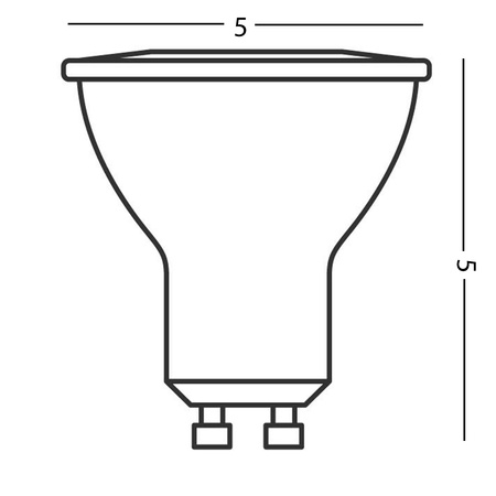 Reflektorová žárovka LED 6,9W 4000K neutrální bílá GU10 VALUE OSRAM