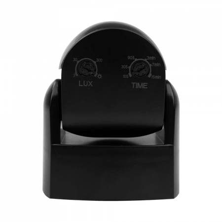 PIR senzor pohybu a soumraku IP65 pro povrchovou montáž černý 12m 180° CP Ecolight