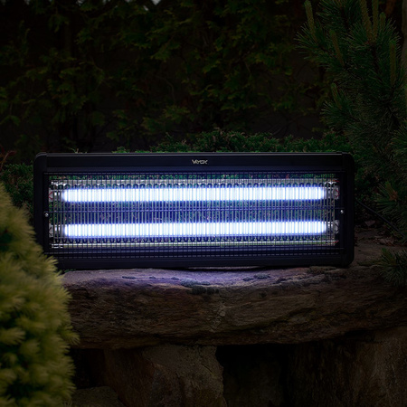 Elektrická stojací lampa s insekticidní pastí 180m2 černá IKV-40W VAYOX