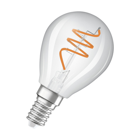 Dekorativní LED žárovka P45 Sphere E14 4,6W = 40W 470lm 2700K teplá bílá CRI90 300° Filament Dimmable Vintage 1906 Osram