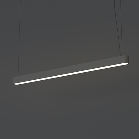 Závěsné svítidlo SOFT 7525 Nowodvorski Graphite 2xLED Tube T8 Ceiling 120x6 Modern