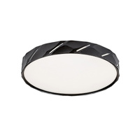 Plafond LED stropní svítidlo 25W Nástěnné svítidlo pro povrchovou montáž černé Moderní Nessira Rabalux